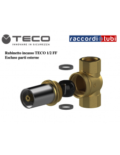 RUBINETO INCASSO TECO 1/2 FF I4T3911100