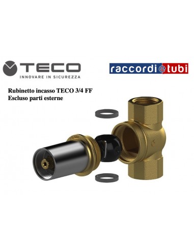 RUBINETO INCASSO TECO 3/4 FF I4T4911100