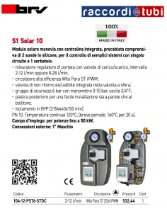 Solar-Einwege-Modul mit integrierter Regelung BRV...