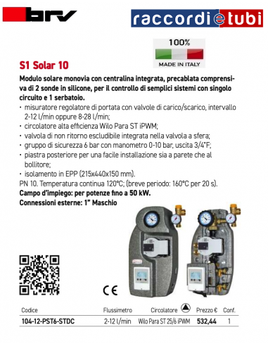 Solar-Einwege-Modul mit integrierter Regelung...