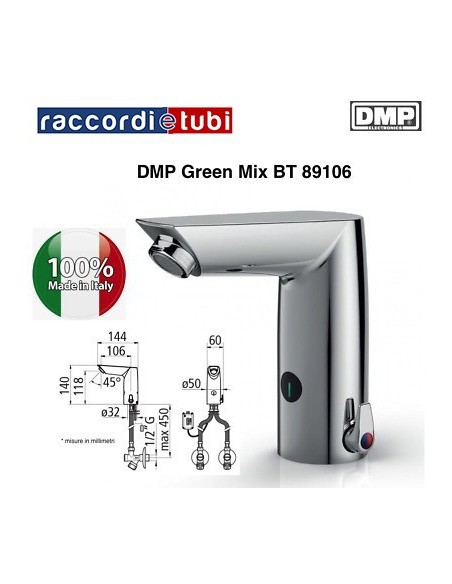 ELEKTRONISCHER WASSERHAHN DMP GREEN MIX BT