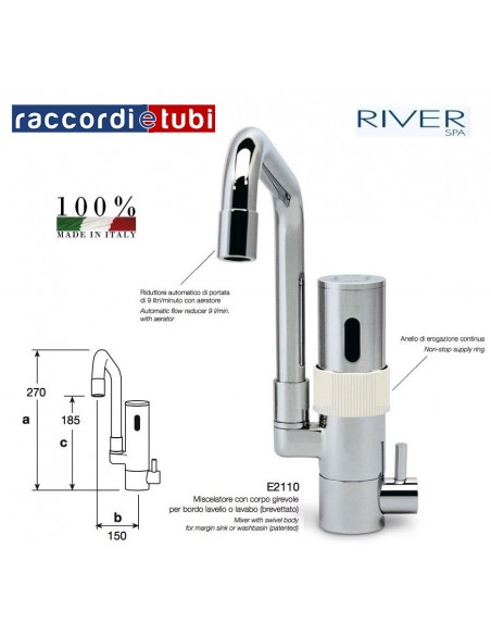 MIX ELETTRONICO RIVER E2110