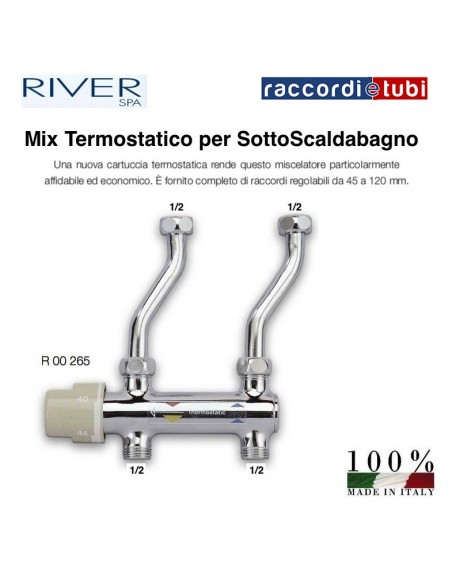MISCELATORE MINICASTOR TERMOSTATICO SOTTOBOILER