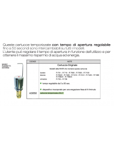 CARTUCCIA DI RICAMBIO RIVER A3050 2