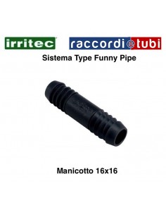 MANICOTTO PORTAGOMMA PER SISTEMA FUNNY-PIPE 16X16 