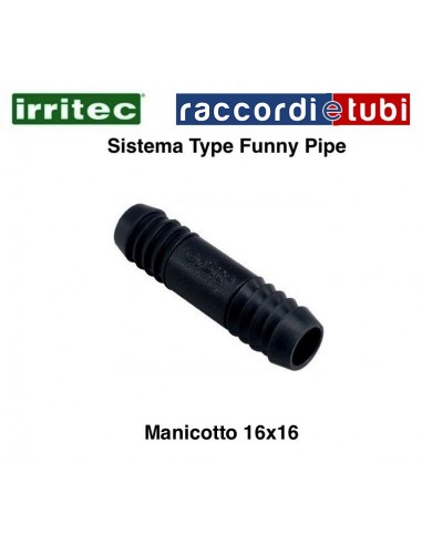 MANICOTTO PORTAGOMMA PER SISTEMA FUNNY-PIPE 16X16 