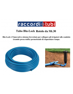 TUBO BLU-LOCK ROTOLO DA MT.30