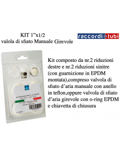 KIT riduzioni per RADIATORI in ALLUMINIO flangia mm.42...