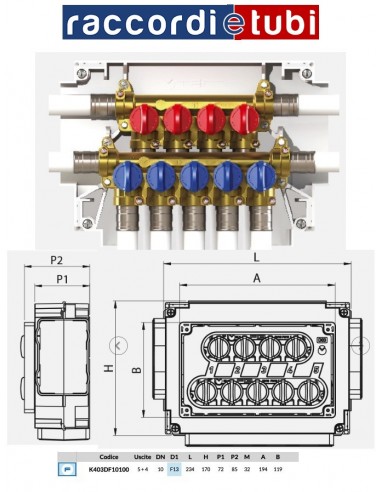 SAMMELROHR 4 5 FASTEC K403DF10100