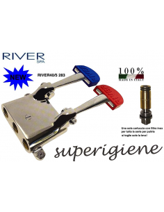 RUBINETTO A PEDALE DOPPIO RIVER40/5 283