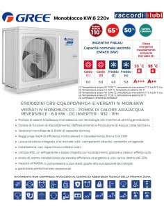 LUFT/WASSER-WÄRMEPUMPE KW.6,0 ER01002161