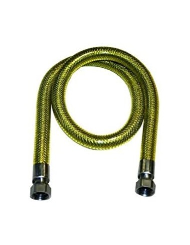 FLESSIBILE TUBO GAS IN ACCIAIO RIVESTITO CM.200...