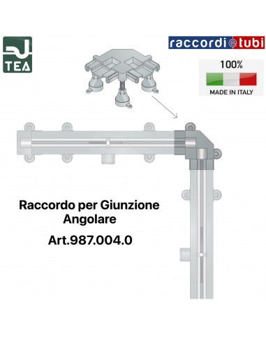 RACCORDO DI GIUNZIONE ANGOLARE PER CANALINA...