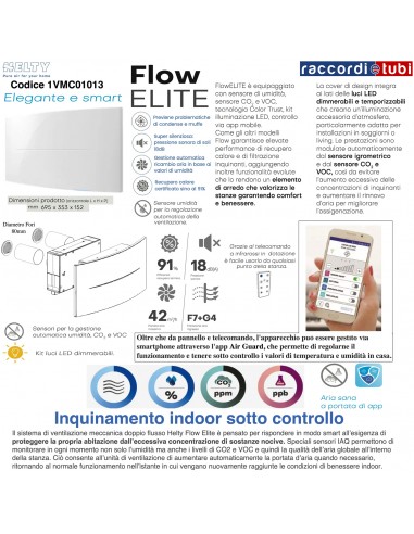 RECUPERATORE DI CALORE HELTY ELITE CODICE...