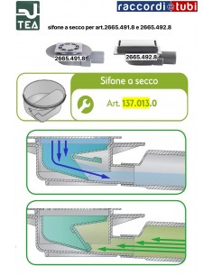 SIFONE A SECCO PER ART.OMP 2665.491.8-2665-492.8