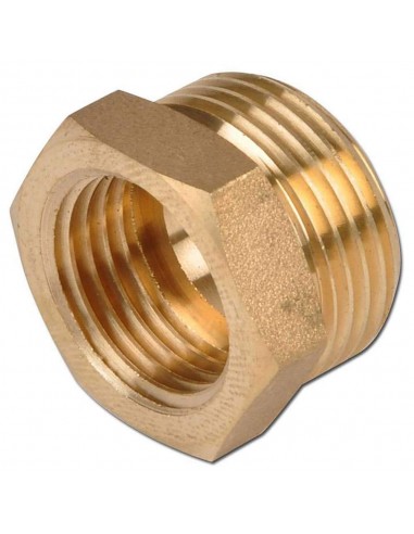 RIDUZIONE OTTONE MASCHIO FEMMINA  2"X1"