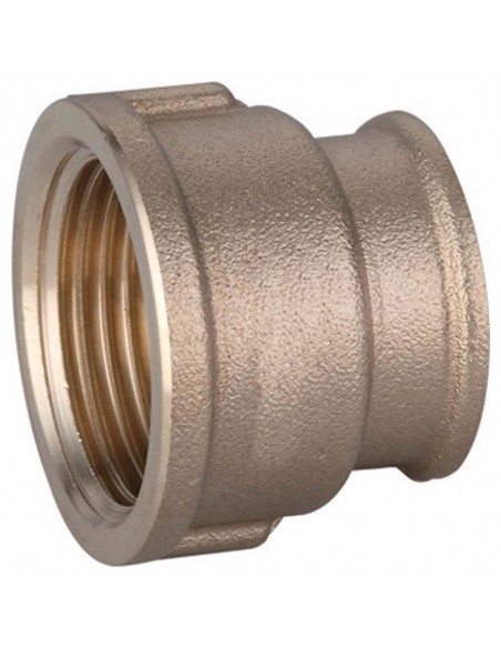 MESSINGMUFFE FF REDUZIERT 1"X1/2