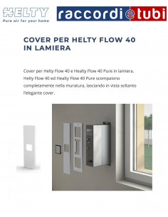 COVER PER FLOW40 IN LAMIERA HELTY