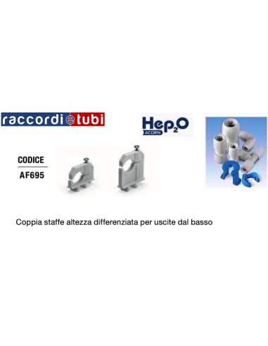 PAAR AF695 HALTERUNGEN FÜR ACORN SAMMLER