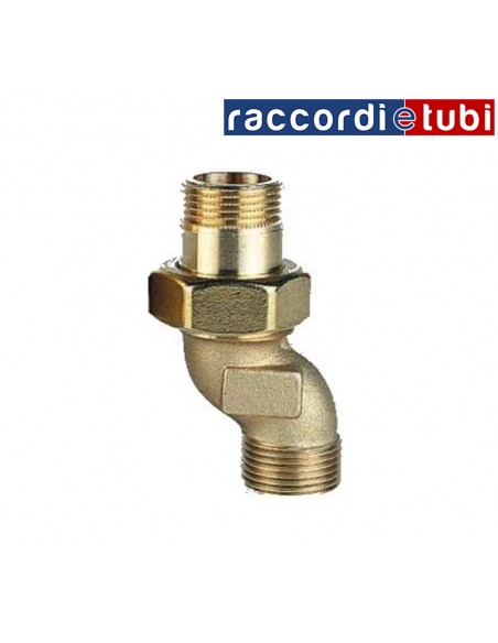 BOCCHETTONE OTTONE DIRITTO ECCENTRICO 1" MASCHIO MASCHIO