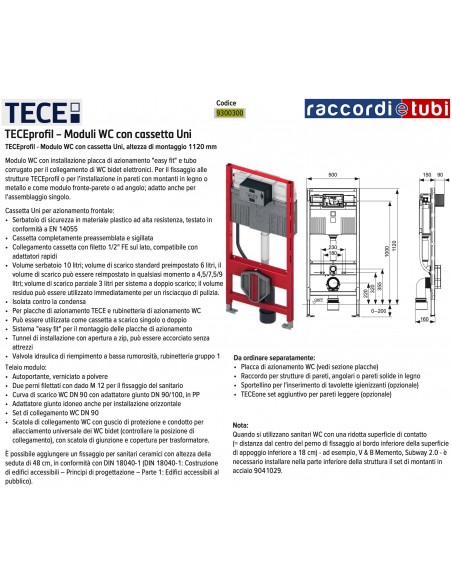 CASSETTA INC.PER SOSP.TECE 9300300