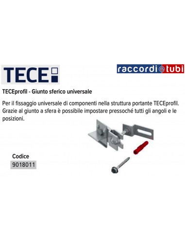 TECEprofil GIUNTO SFERICO UNIVERSALE 9018011