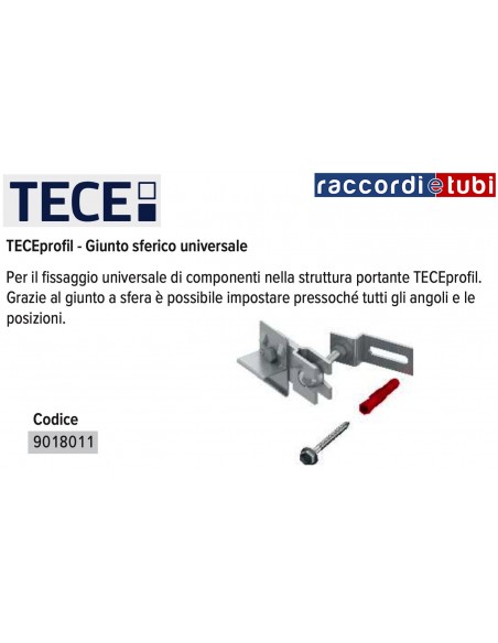 TECEprofil UNIVERSAL-KUGELGELENK 9018011