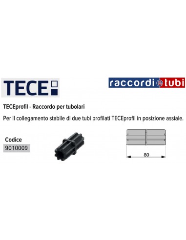 TECEprofil RACCORDO ASSIALE PER GIUNTARE IL...