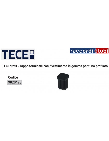 TECEprofil TAPPO TERMINALE 9820128