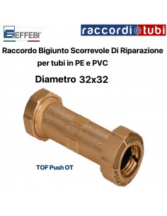 Gleitring aus Messing zur Reparatur PE*PVC 32X32