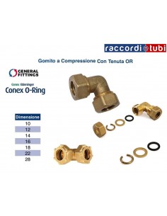GOMITO OTTONE CON OR DIAMETRO 28