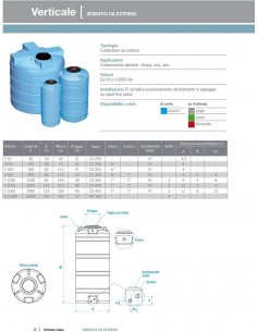VERTIKALTANK 50 L FÜR DEN AUSSENEINSATZ ROTOTEC 2