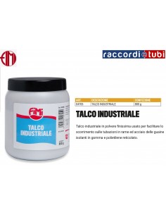 TALCO INDUSTRIALE CONFEZIONE DA gr.800 ART.04705