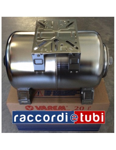 POLMONE IN ACCIAIO INOX VAREM DA LITRI 20 BASE...