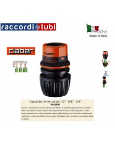 RACCORDO RAPIDO FEMMINA UNIVERSALE 1/2-5/8-3/4