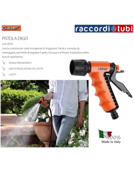 PISTOLA CLABER MULTIFUNZIONE ERGO 8539