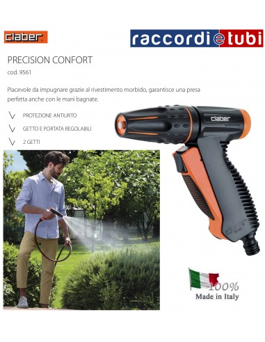 CLABER MULTIFUNKTIONSPISTOLE PRECISION CONFORT...