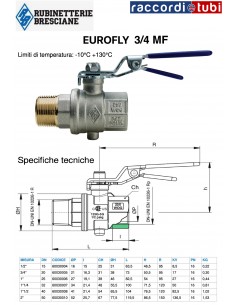 VENTIL EUROFLY MF.3/4 ART.60030005
