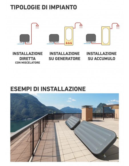 PANNELLO SOLARE ATI HYDROSOL 200 HS200