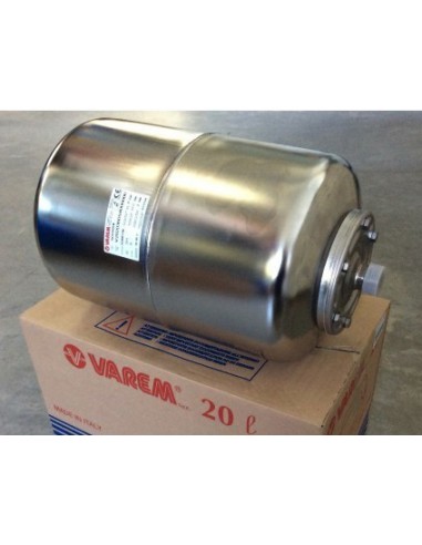 POLMONE IN ACCIAIO INOX VAREM DA LITRI 20...