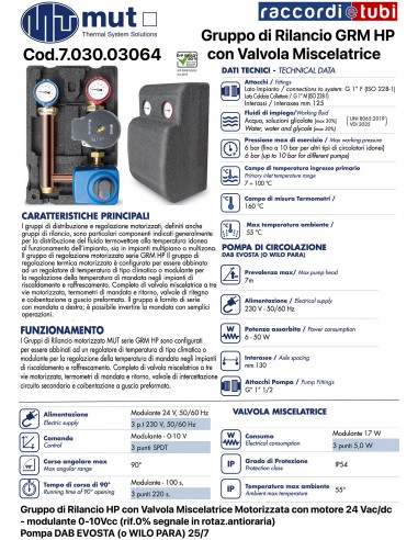 HP Nachspeisegruppe mit motorisiertem...