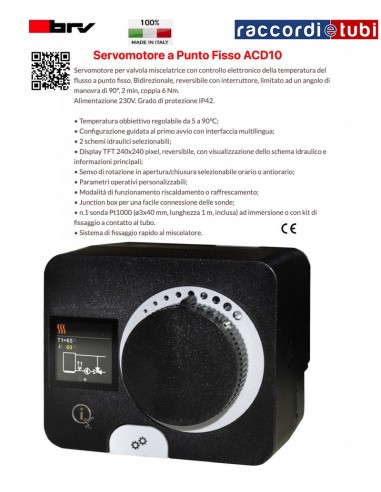 SERVOMOTORE BRV ACD10 A PUNTO FISSO