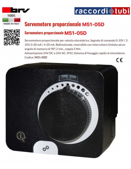 PROPORTIONAL-SERVOMOTOR BRV M51-05D