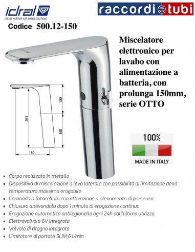 MISCELATORE ELETTRONICO IDRAL 500.12-150 SERIE...
