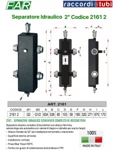 SEPARATORE IDRAULICO FAR 2" 2161 2