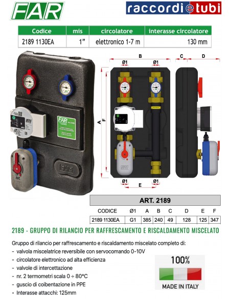 GRUPPO DI RILANCIO FAR 2189 1130EA