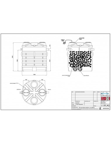 FILTRO PERCOLAT.AEROB.5400 SOFF.ROTOTEC