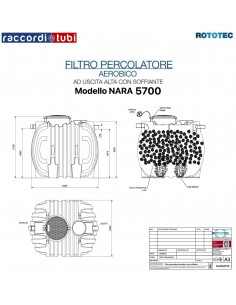 FILTRO PERCOLAT.AEROB.5700 SOFF.ROTOTEC