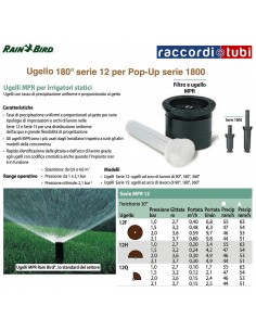 UGELLO RAIN BIRD 180° MPR SERIE 12