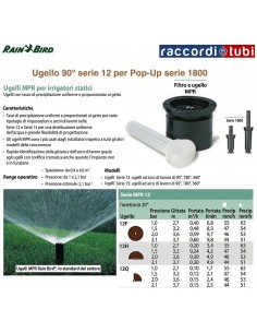 RAIN BIRD DÜSE 90° MPR SERIE 12